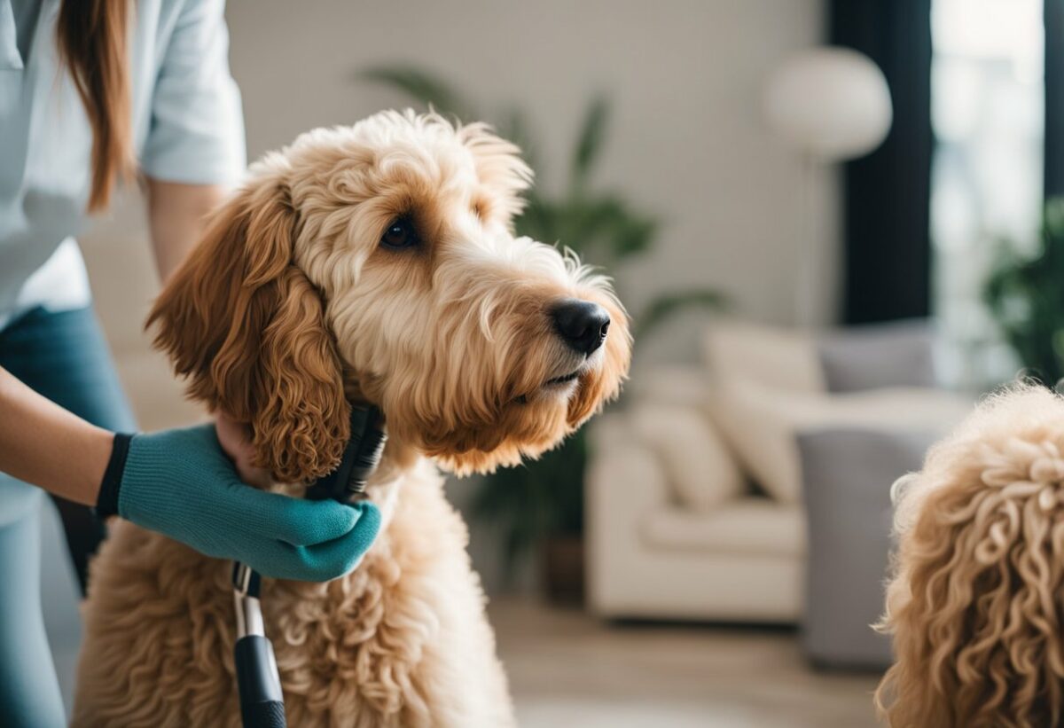 Grooming A Matted Goldendoodle